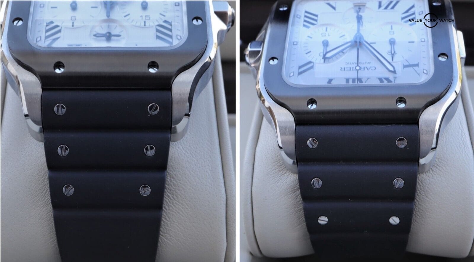 Cartier Santos De Cartier Chronograph 43mm WSSA0017 MINT/Boxes/Papers! - Image 10