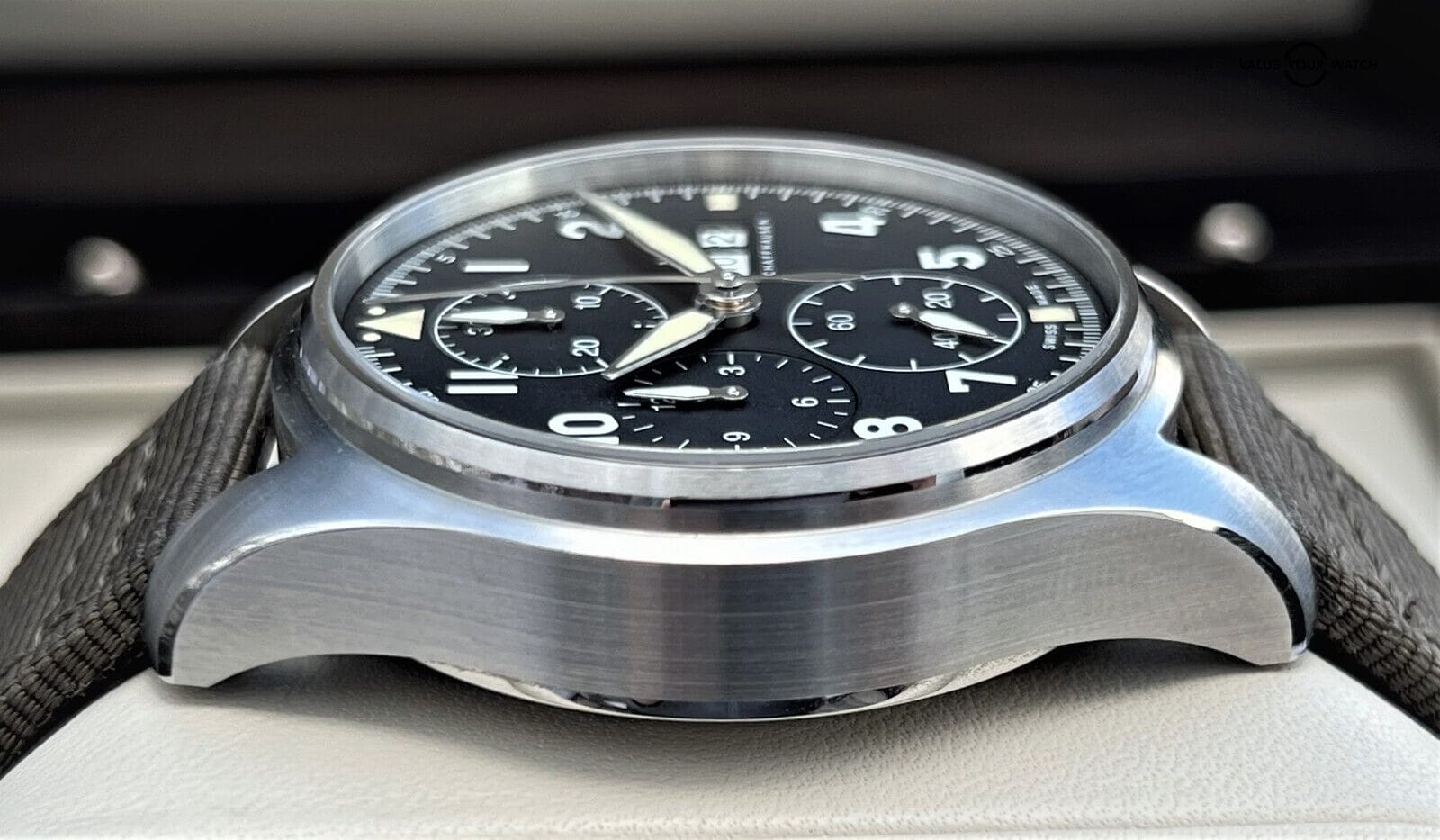 IWC Pilot Spitfire Chronograph IW387901 41mm Complete Set! - Image 8