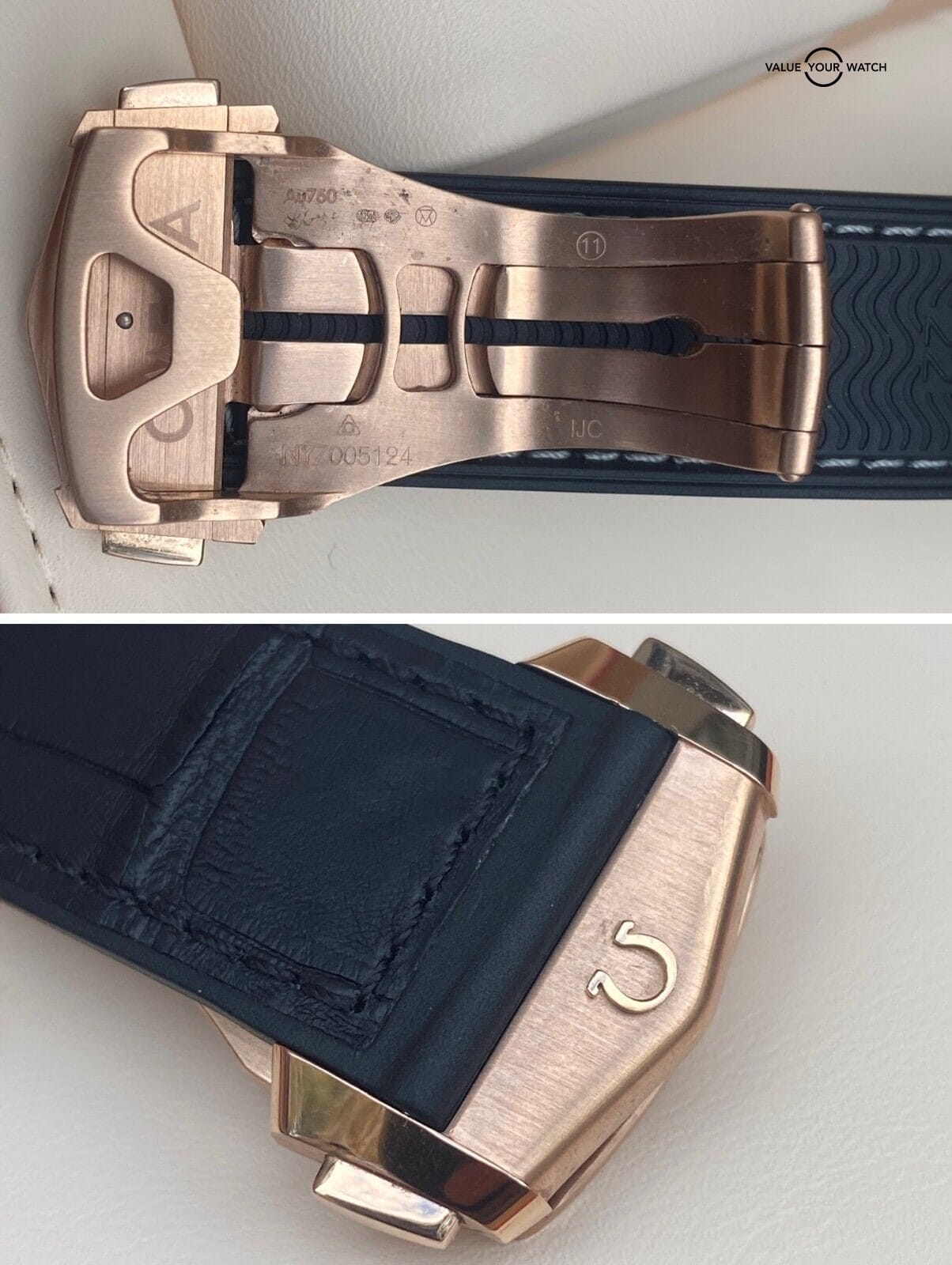 Omega Seamaster Rose Gold Planet Ocean 45.5mm Black Dial 600m 2021 BOXES/PAPERS - Image 5