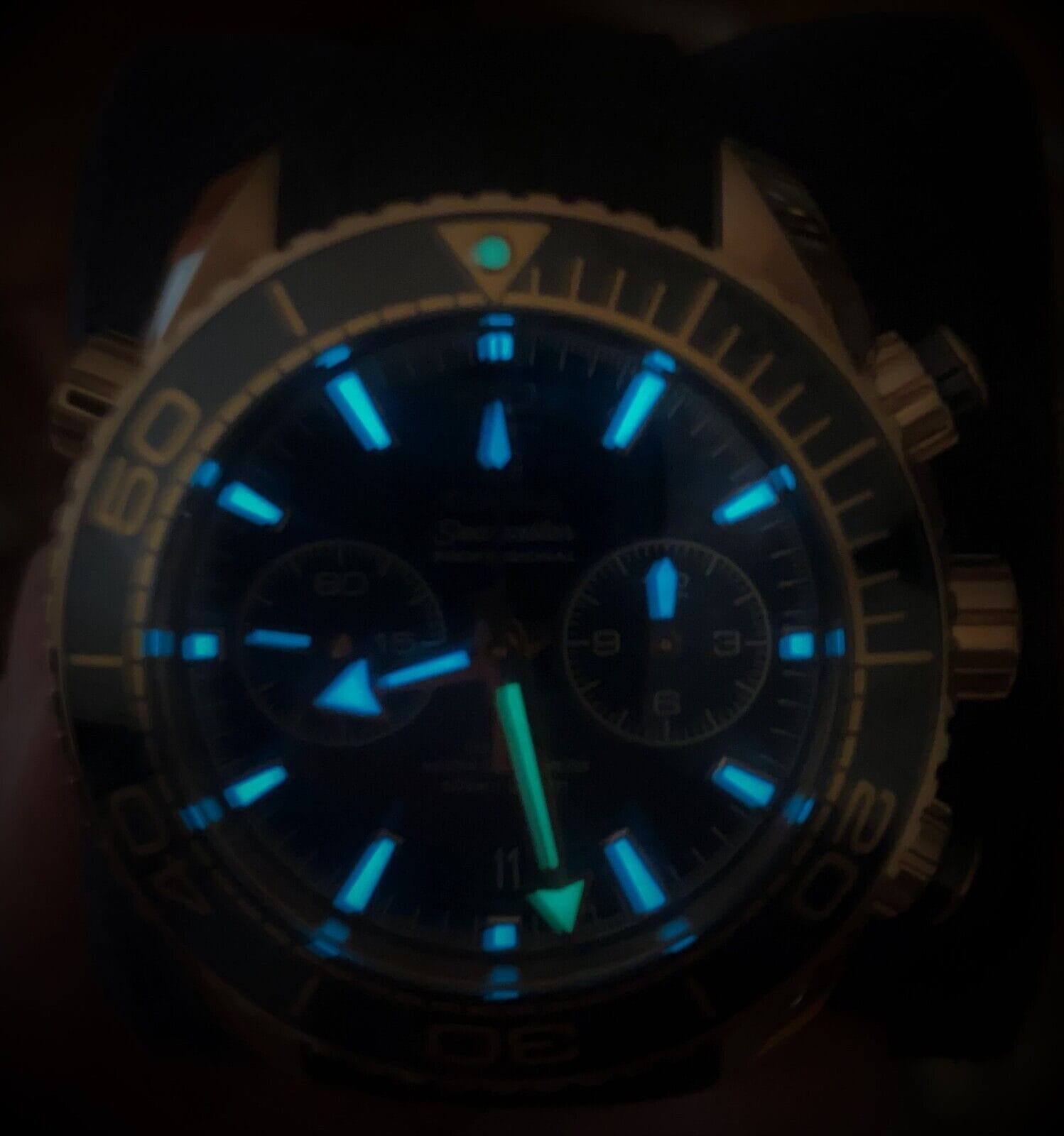 Omega Seamaster Rose Gold Planet Ocean 45.5mm Black Dial 600m 2021 BOXES/PAPERS - Image 6