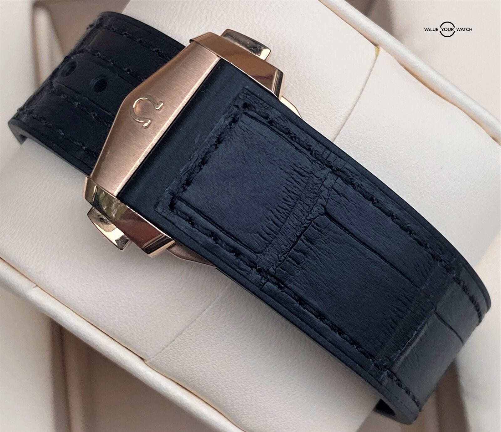 Omega Seamaster Rose Gold Planet Ocean 45.5mm Black Dial 600m 2021 BOXES/PAPERS - Image 8