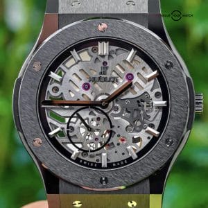 Hublot Classic Fusion Classico Ultra-Thin 45 Ceramic Skeleton Box 515.CM.0140.LR