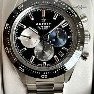 Zenith Chronomaster Sport Black Dial Ceramic Bezel 41mm Complete Set!