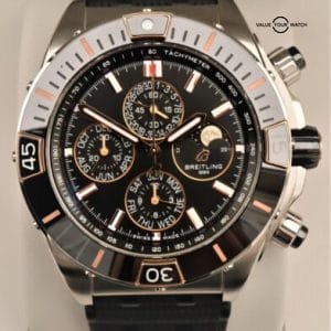 BREITLING Super Chronomat 44mm SS & 18K Rose Gold Four Year Calendar I19320251B1