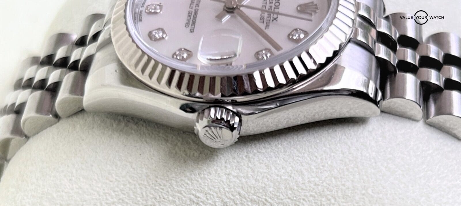 Rolex Datejust 31mm 178274 Mother Of Pearl Diamond Dial Box/Papers - Image 9