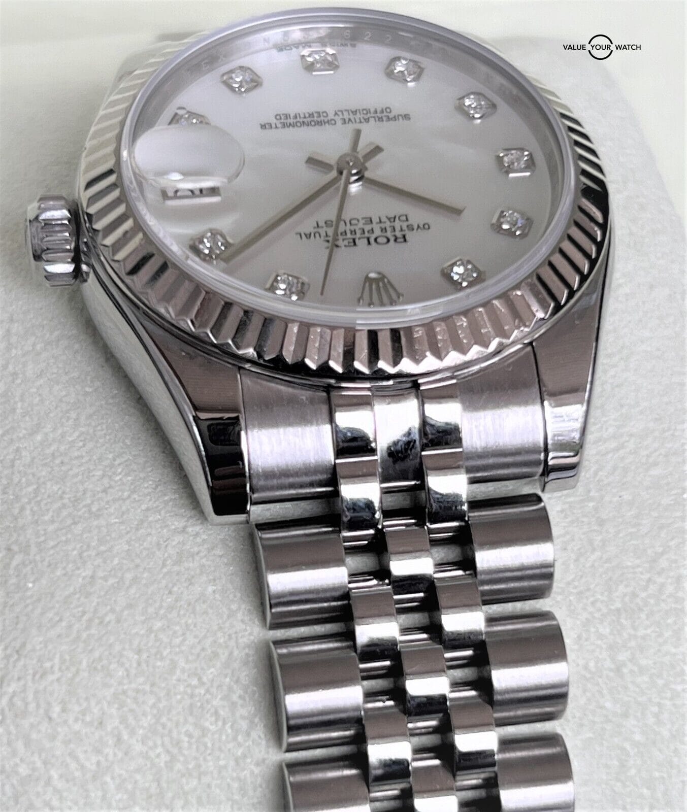 Rolex Datejust 31mm 178274 Mother Of Pearl Diamond Dial Box/Papers - Image 10