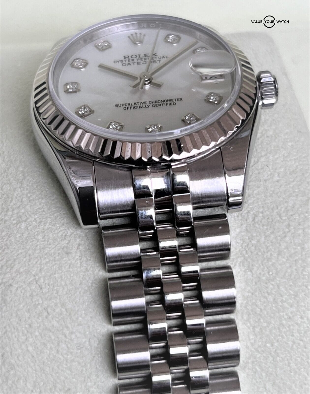 Rolex Datejust 31mm 178274 Mother Of Pearl Diamond Dial Box/Papers - Image 11