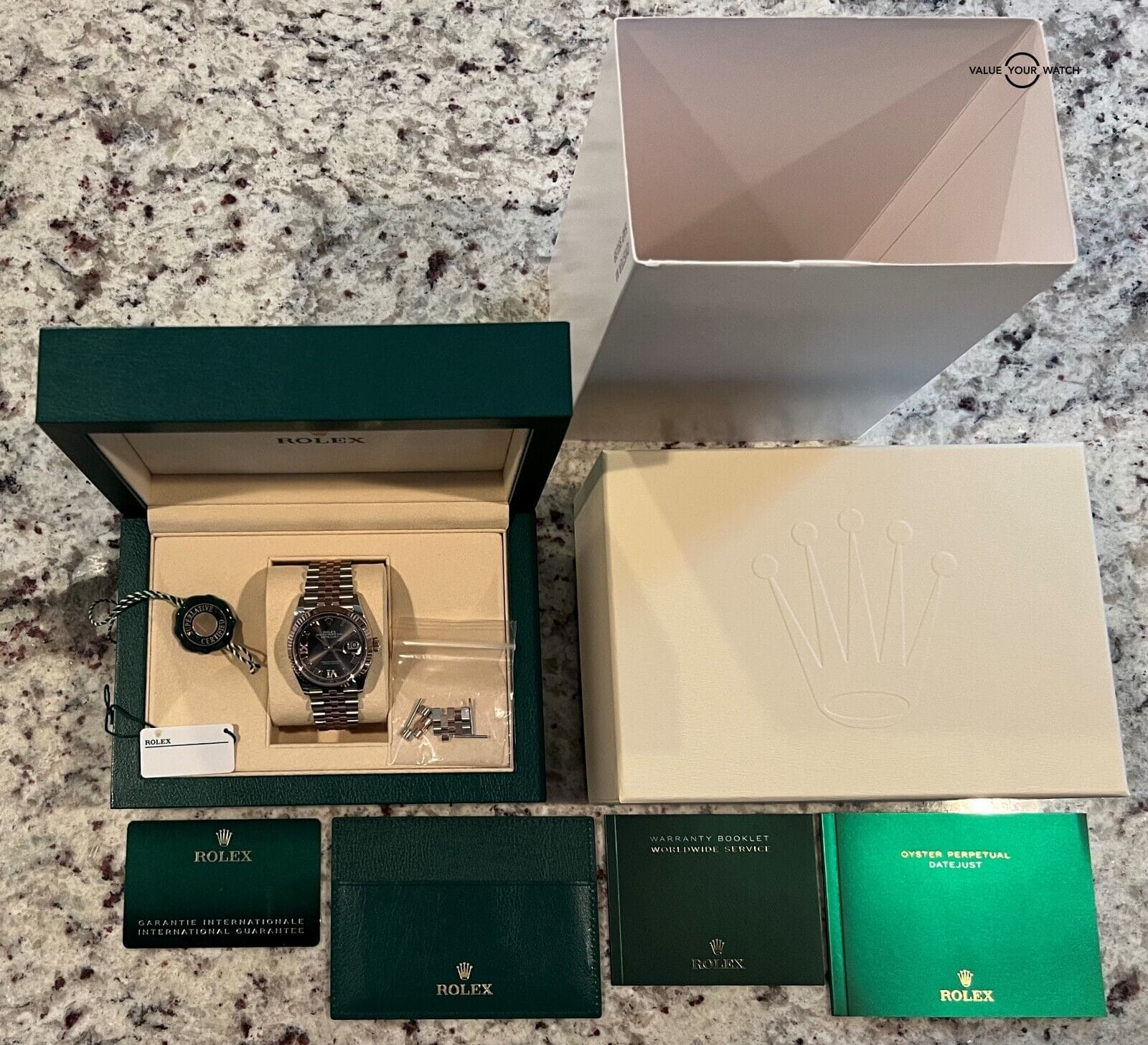 Rolex Datejust 36mm 126231 SS & 18K Rose Gold Diamond 6,9 Boxes/Papers - Image 11