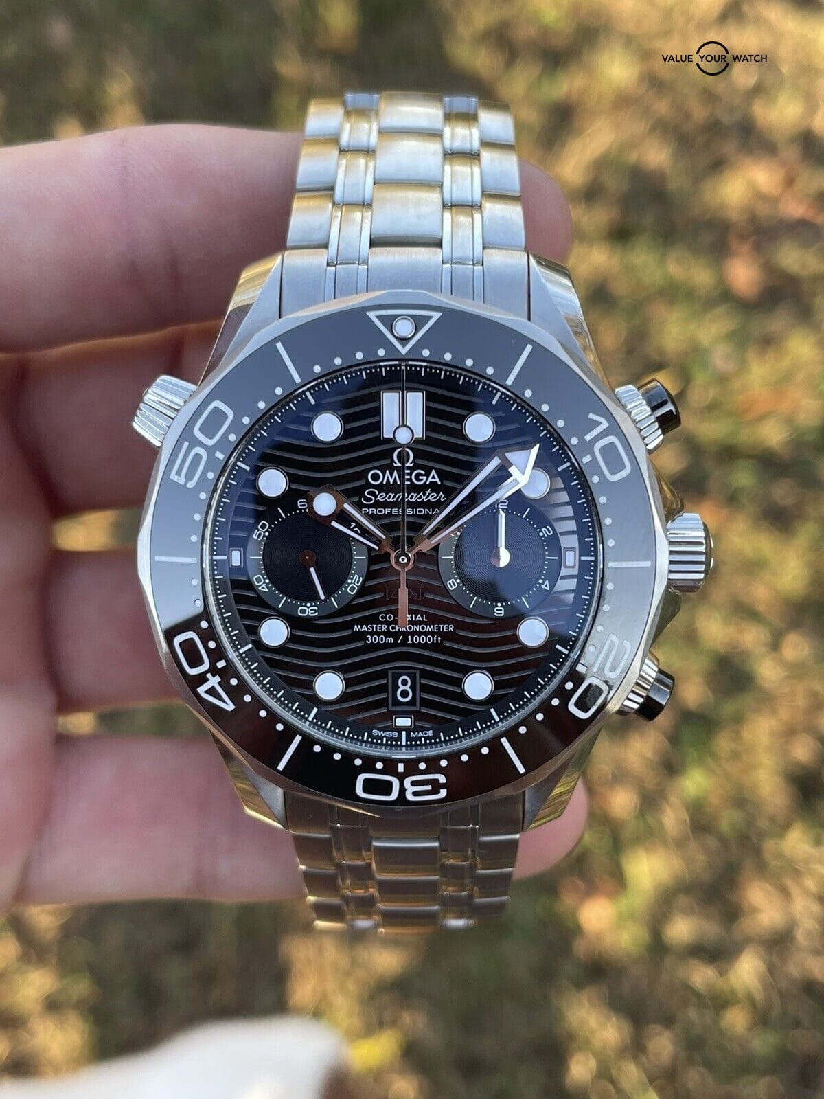 Omega Seamaster Diver 300M Chronograph Steel 44 mm Watch 210.30.44.51.01.001