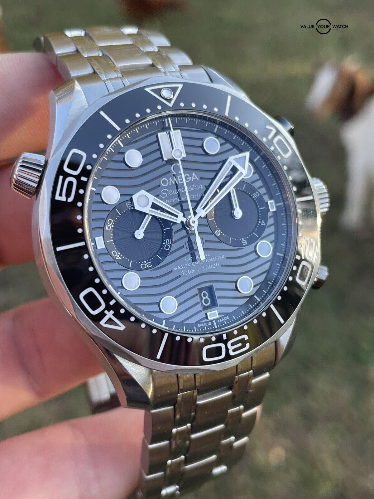 Omega Seamaster Diver 300M Chronograph Steel 44 mm Watch 210.30.44.51.01.001 - Image 3
