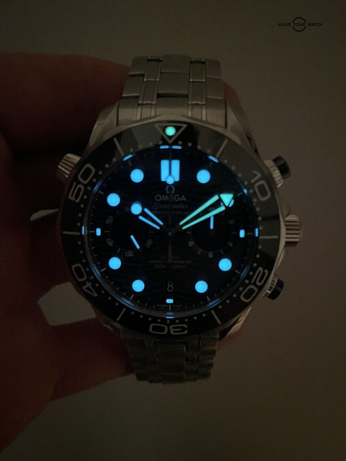 Omega Seamaster Diver 300M Chronograph Steel 44 mm Watch 210.30.44.51.01.001 - Image 9