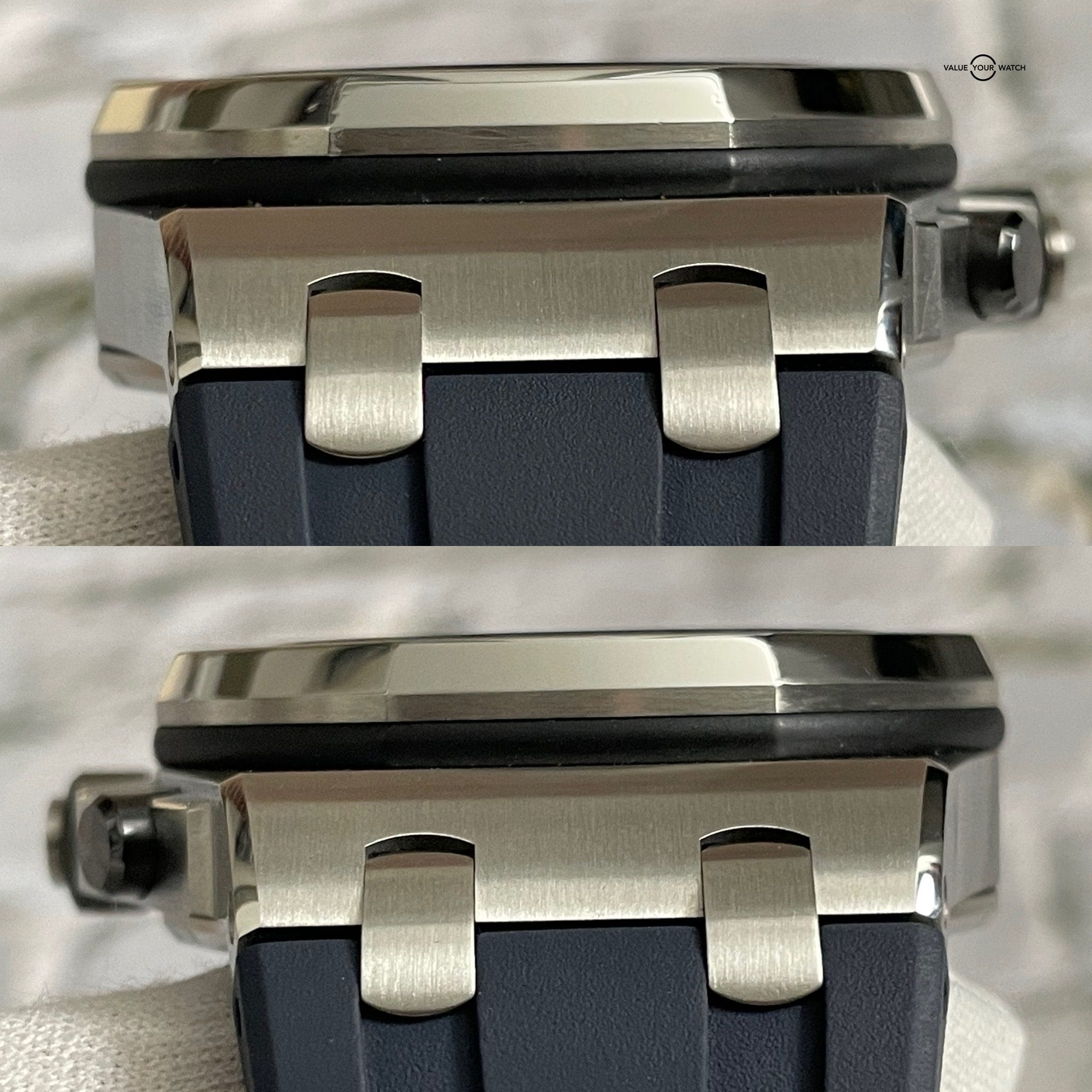 Audemars Piguet Royal Oak Offshore Chronograph 42mm AP Navy Steel – 26470ST.OO.A027CA.01 – Full Set Incredible Condition! - Image 10