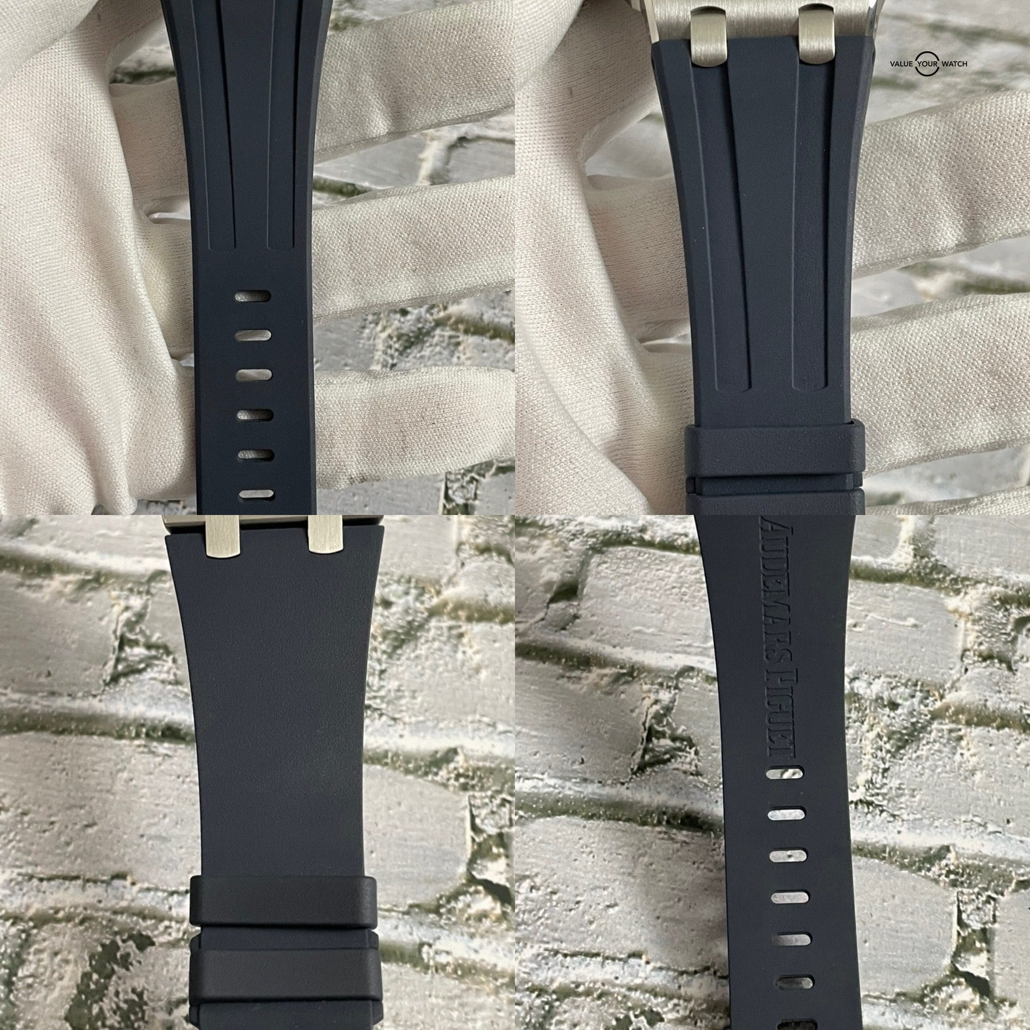 Audemars Piguet Royal Oak Offshore Chronograph 42mm AP Navy Steel – 26470ST.OO.A027CA.01 – Full Set Incredible Condition! - Image 12