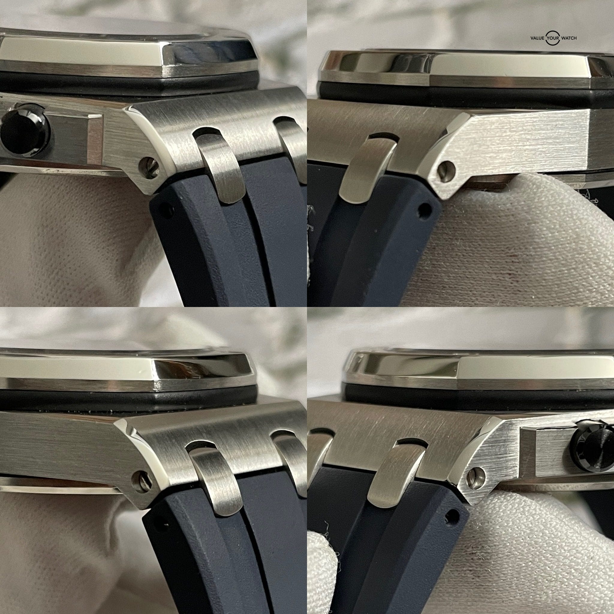 Audemars Piguet Royal Oak Offshore Chronograph 42mm AP Navy Steel – 26470ST.OO.A027CA.01 – Full Set Incredible Condition! - Image 11