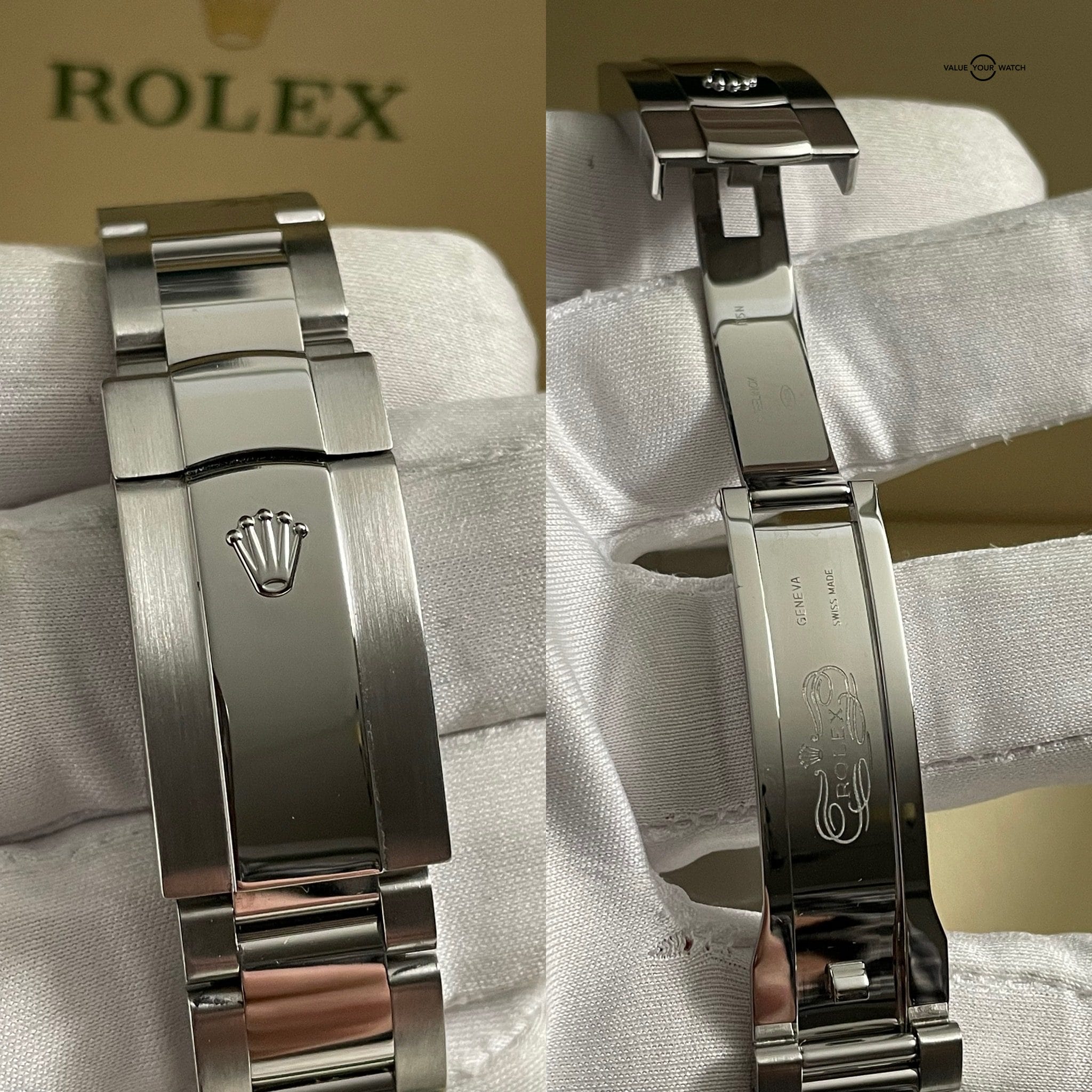 Rolex DateJust 36mm DJ36 Blue Roman Numerals Steel Gold Fluted Bezel – 116234 – 2015 Complete Set! - Image 7