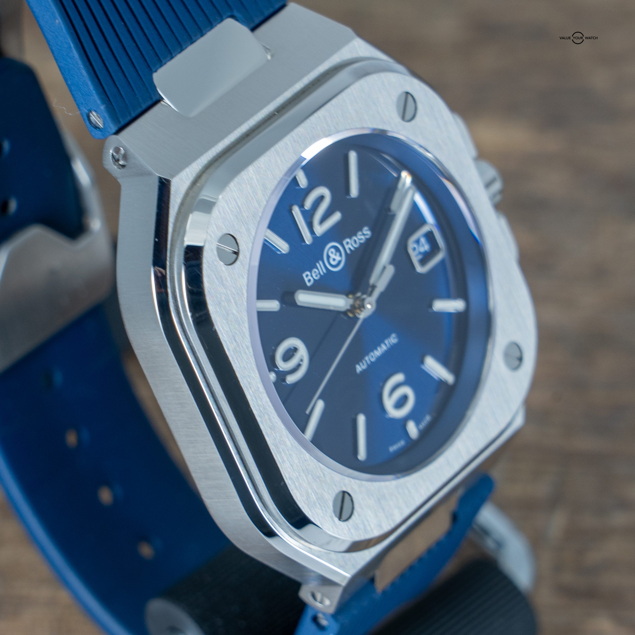 Bell & Ross BR05 Automatic 40mm Blue Dial Stainless Steel Men's Watch - Image 4
