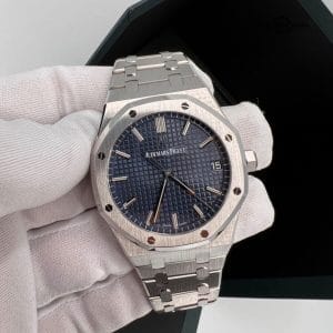 Mint Audemars Piguet 15500st AP Blue Dial Royal Oak Watch – 15500ST.OO.1220ST.01