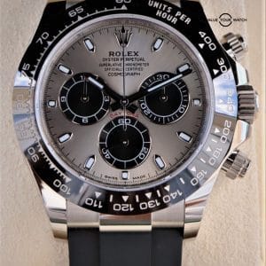 ROLEX Daytona Oysterflex 116519LN 40mm 18K White Gold 2022 BOXES/PAPERS
