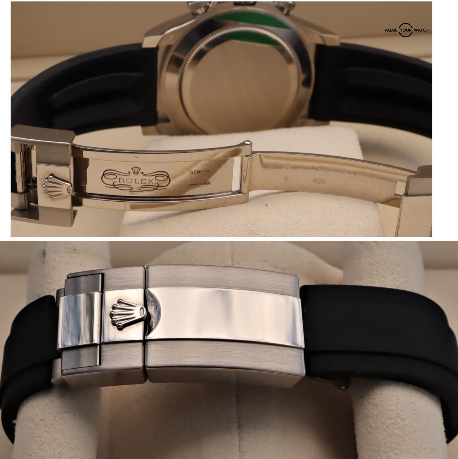 ROLEX Daytona Oysterflex 116519LN 40mm 18K White Gold 2022 BOXES/PAPERS - Image 10