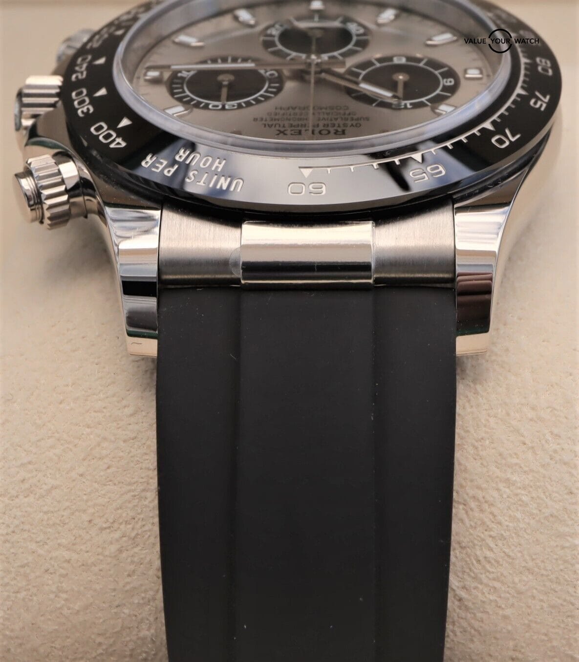 ROLEX Daytona Oysterflex 116519LN 40mm 18K White Gold 2022 BOXES/PAPERS - Image 12