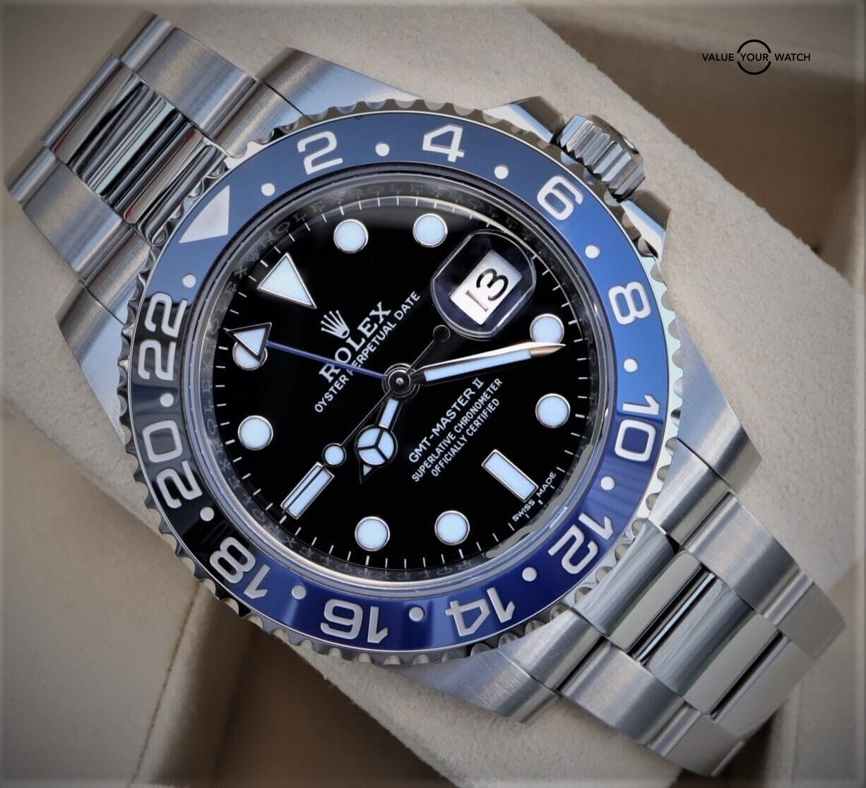 Rolex GMT Master II 116710 BLNR 40mm Batman 2019 NIB BOXES/PAPERS - Image 4