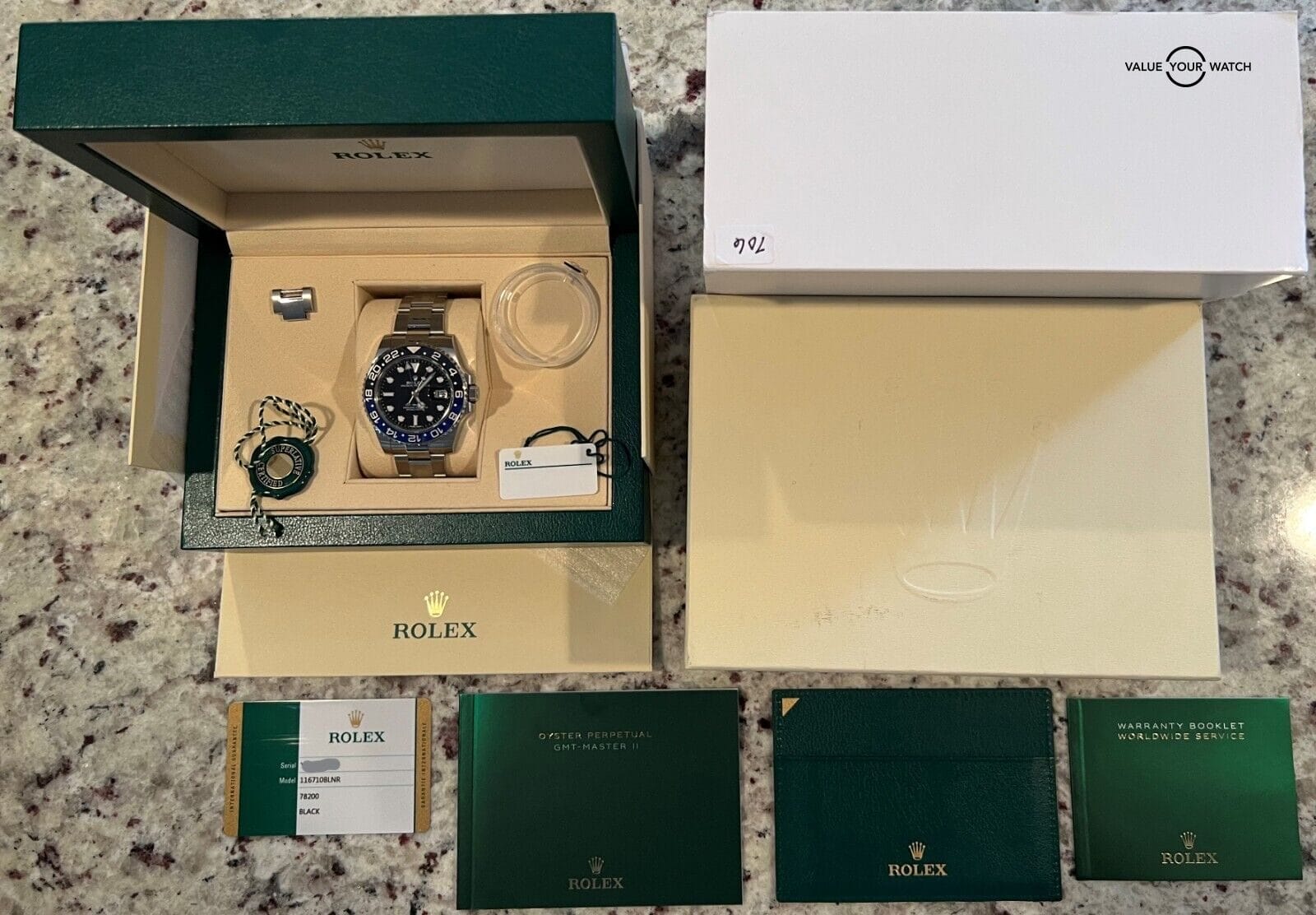 Rolex GMT Master II 116710 BLNR 40mm Batman 2019 NIB BOXES/PAPERS - Image 13