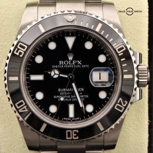 Rolex Submariner Date 116610 40mm Stainless Steel Black Dial 2015 BOXES/PAPERS!