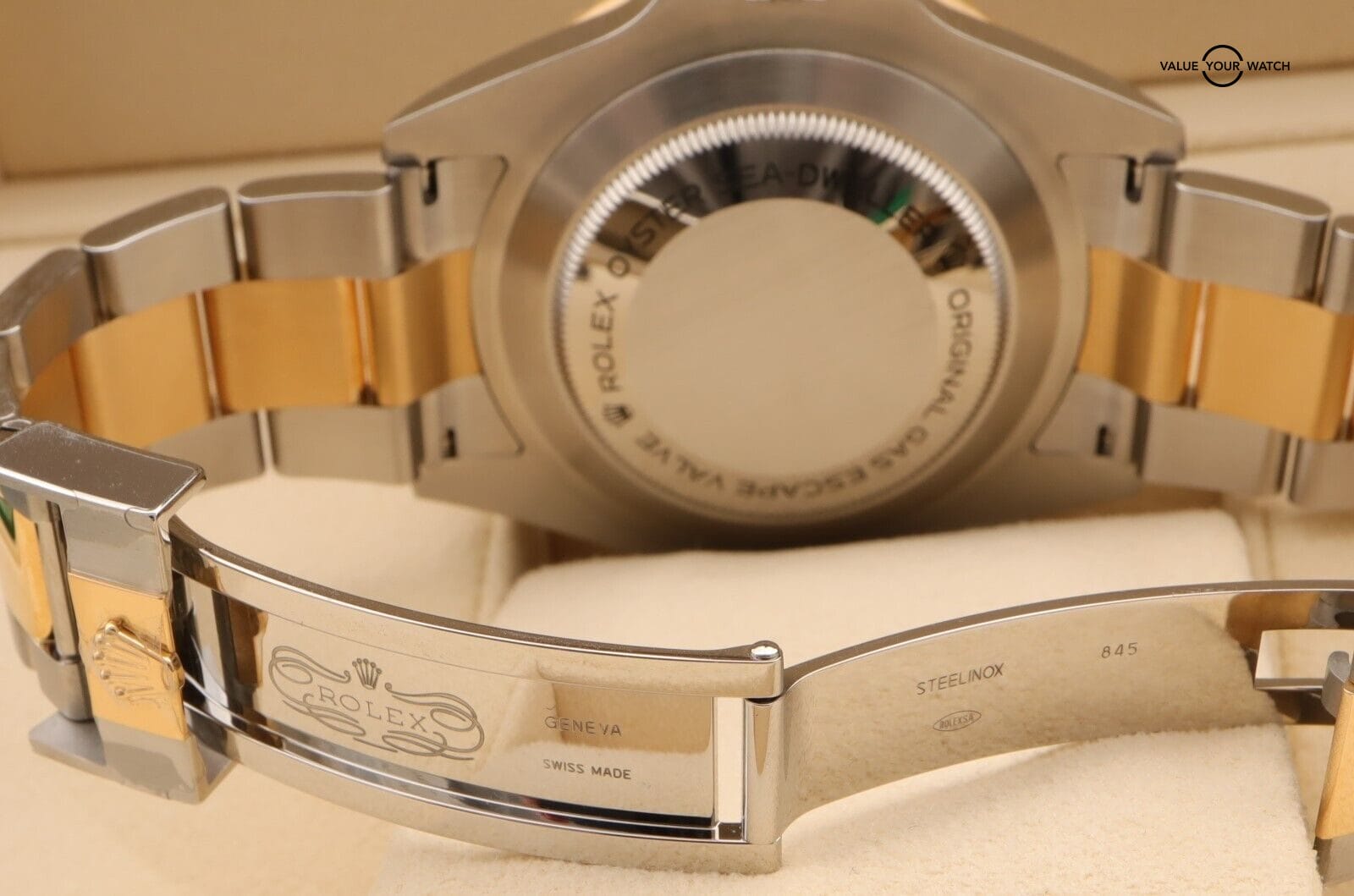 Rolex Sea-Dweller 126603 43mm 18K Two Tone Yellow Gold Black Dial 2021 B&P! - Image 7