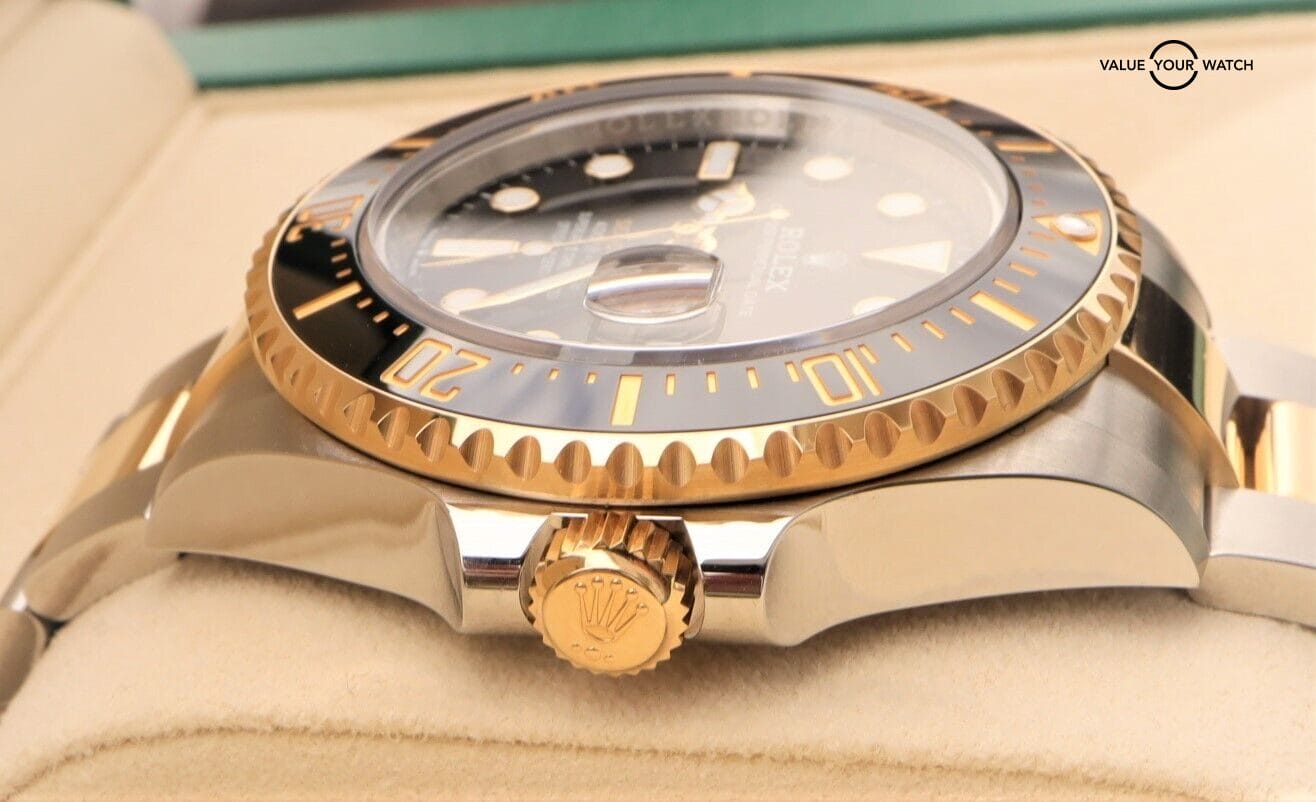 Rolex Sea-Dweller 126603 43mm 18K Two Tone Yellow Gold Black Dial 2021 B&P! - Image 9