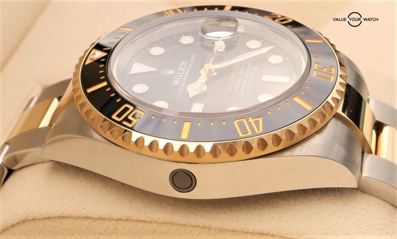 Rolex Sea-Dweller 126603 43mm 18K Two Tone Yellow Gold Black Dial 2021 B&P! - Image 10