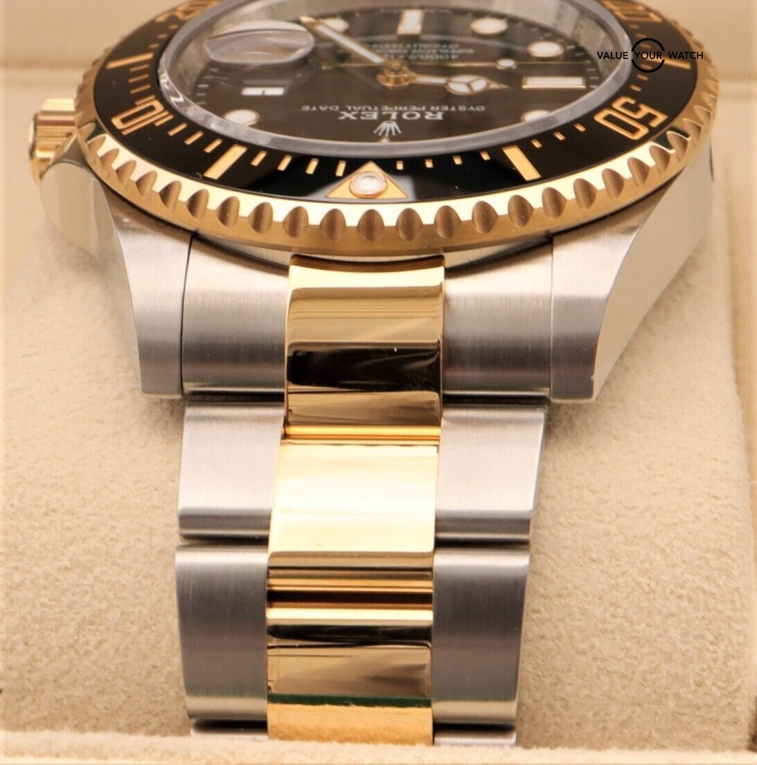 Rolex Sea-Dweller 126603 43mm 18K Two Tone Yellow Gold Black Dial 2021 B&P! - Image 11