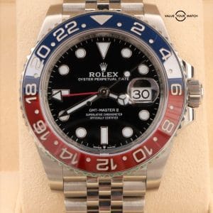 Rolex GMT Master II Pepsi Jubilee Bracelet 126710BLRO 2020 BOXES/PAPERS