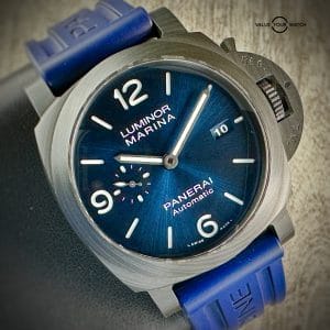 Panerai Carbotech Blu Notte Luminor Marina PAM01664 44mm Limited Edition X/500 Box Papers 8 Year Warranty MSRP $14,300