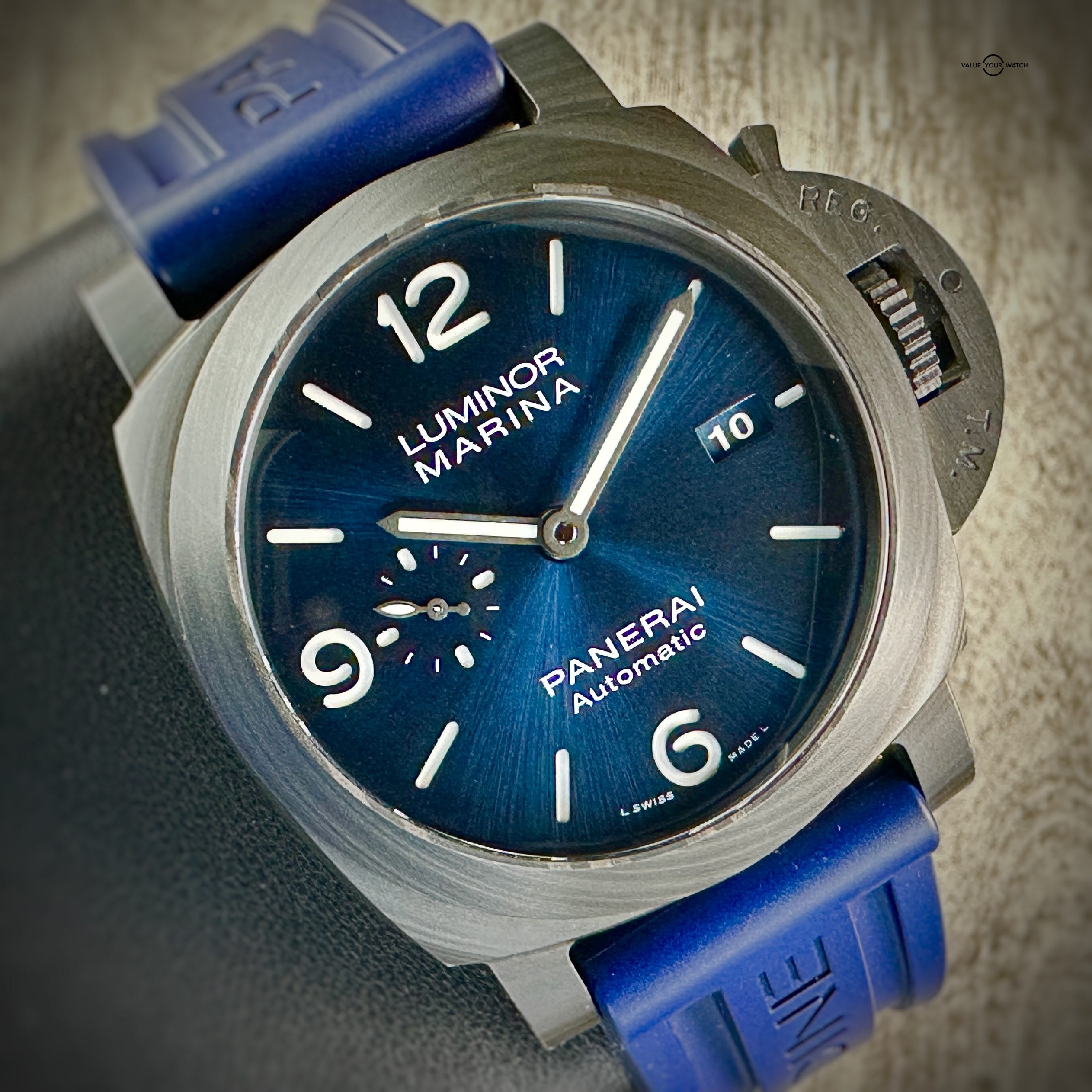 Panerai Carbotech Blu Notte Luminor Marina PAM01664 44mm Limited