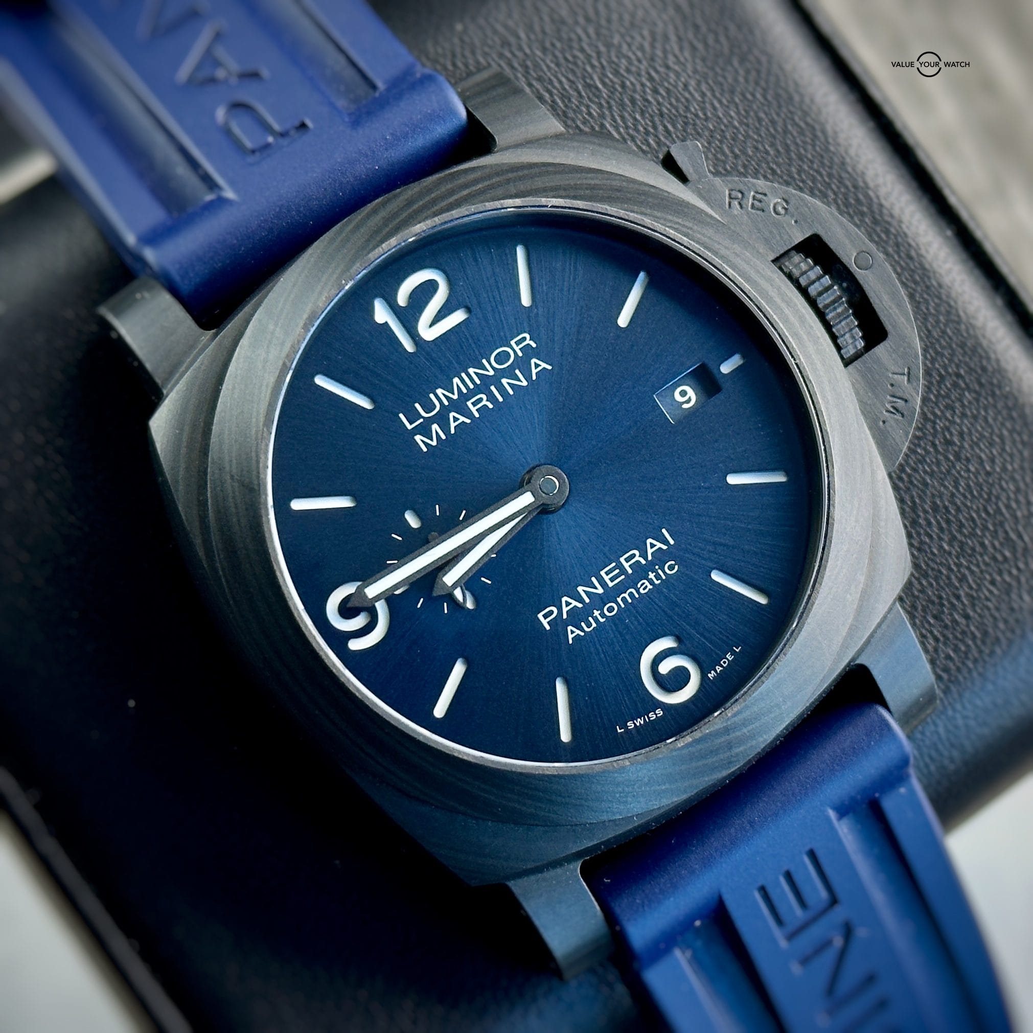 Panerai Carbotech Blu Notte Luminor Marina PAM01664 44mm Limited