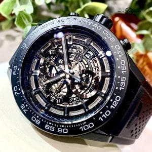 TAG Heuer Carrera Skeleton CAR2A91 Ceramic Matte Black