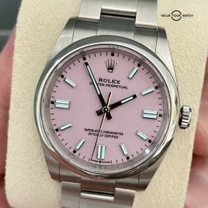 Rolex 2022 Oyster Perpetual 36mm Candy Pink 126000