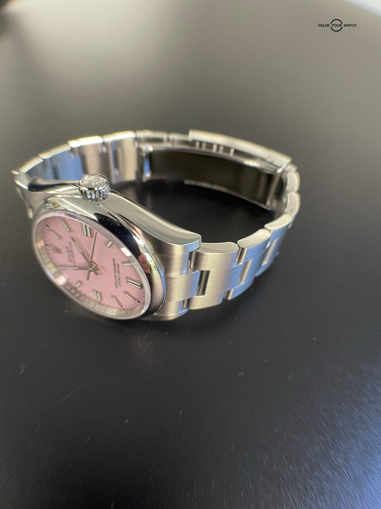 Rolex 2022 Oyster Perpetual 36mm Candy Pink 126000 - Image 5
