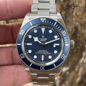 TUDOR Black Bay 58 Blue Mens Watch 79030B 39mm Full Kit Steel Bracelet Fifty