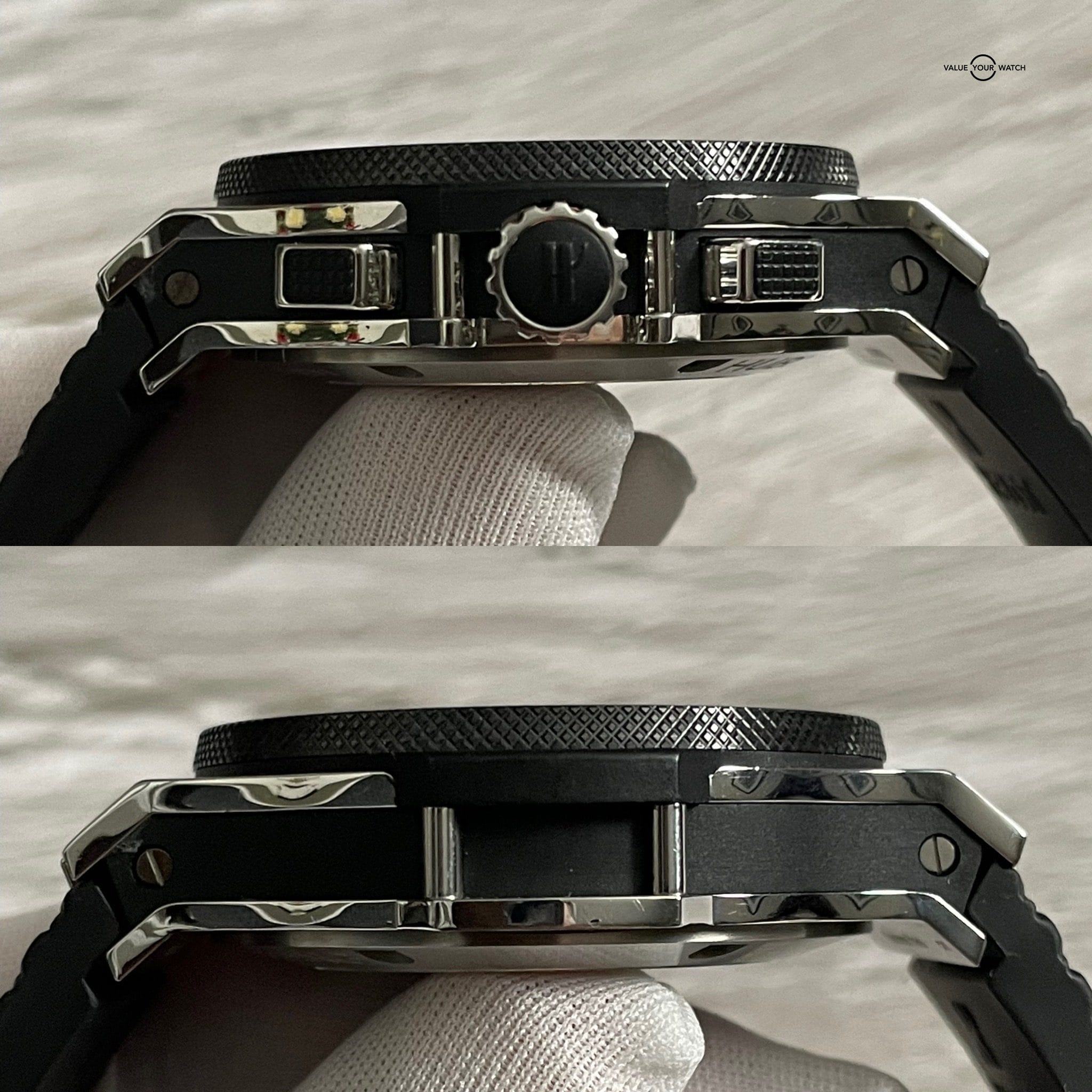 Hublot Big Bang Original Steel Ceramic Chronograph 44mm – 301.SB.131.RX – 2019 Full Set! - Image 11