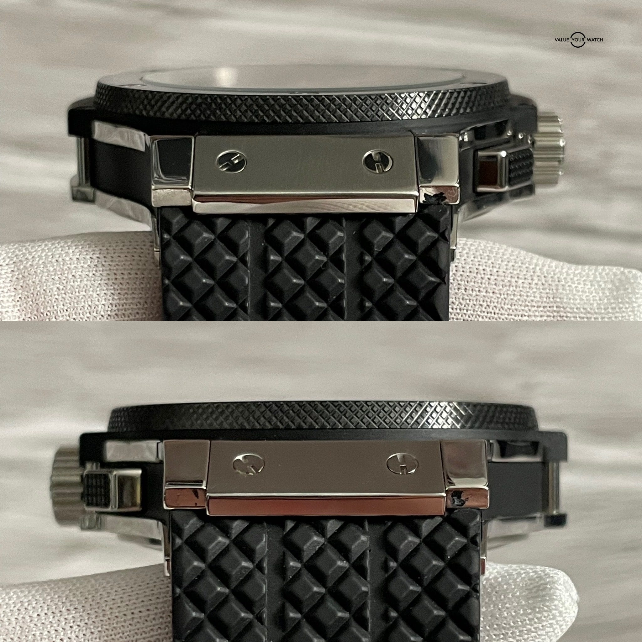 Hublot Big Bang Original Steel Ceramic Chronograph 44mm – 301.SB.131.RX – 2019 Full Set! - Image 12