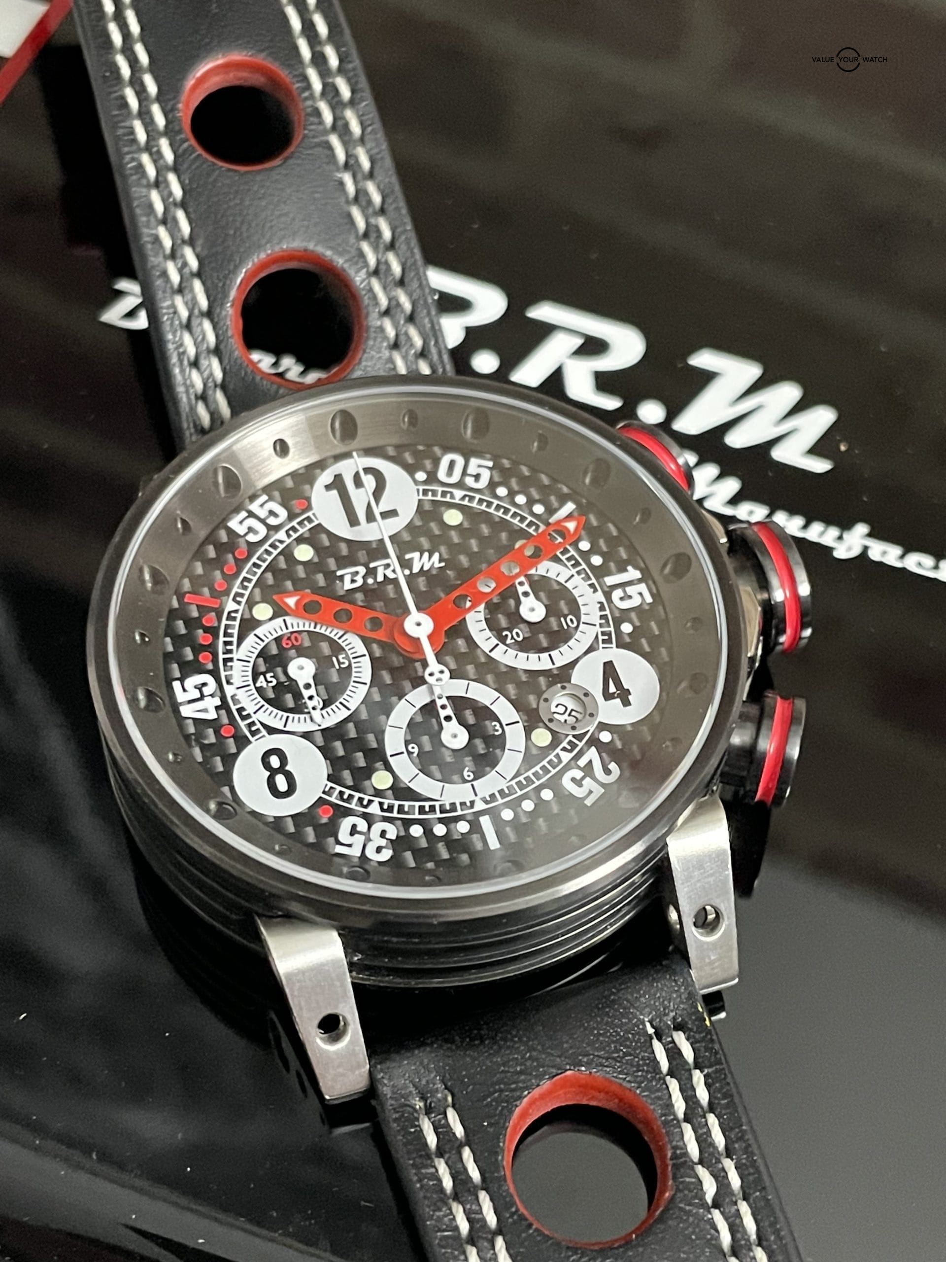 BRM Chronograph Carbon Fiber Chronograph Limited Edition 1 of 23 - 44mm – 008-T-08 - Image 4