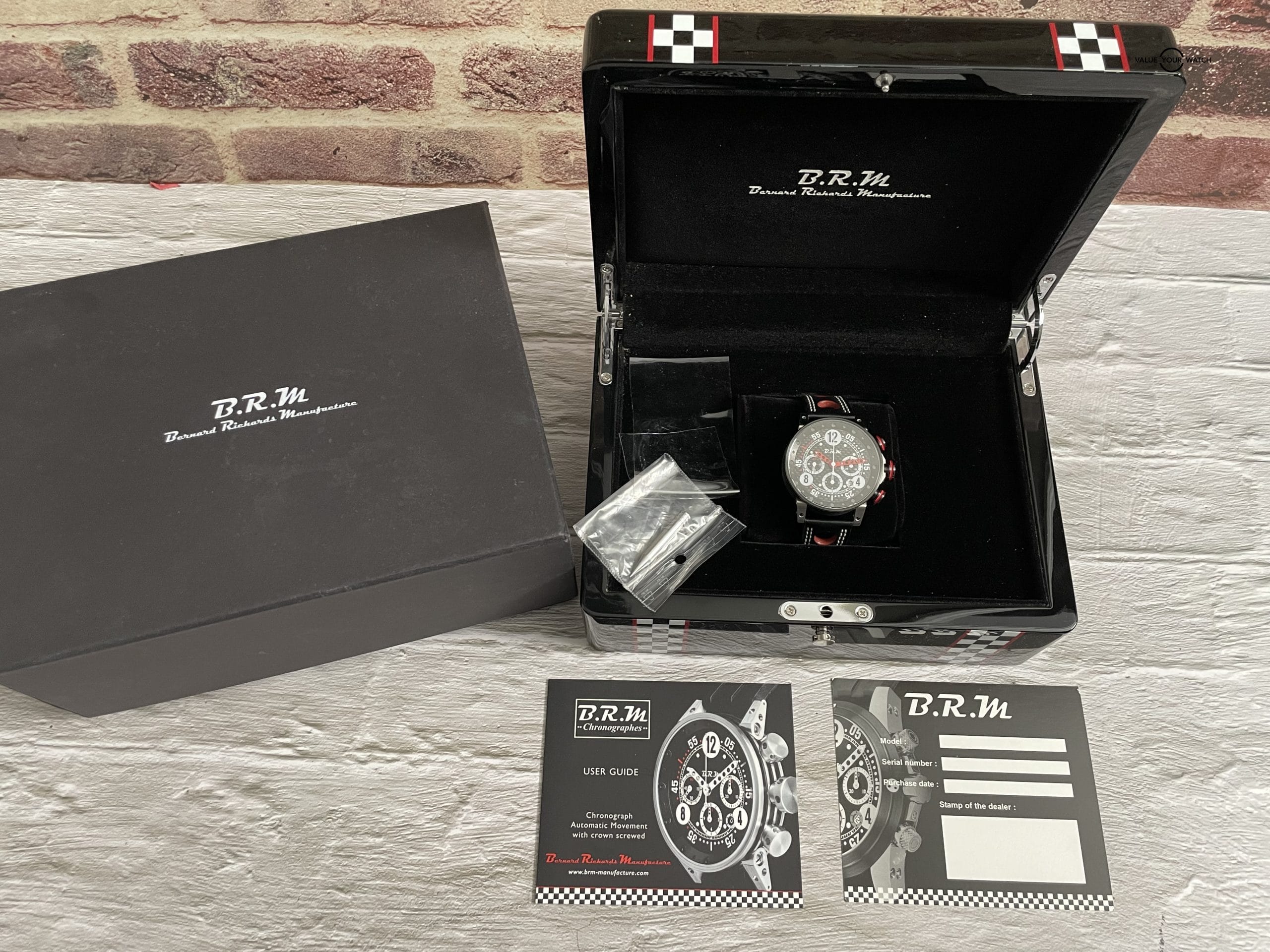 BRM Chronograph Carbon Fiber Chronograph Limited Edition 1 of 23 - 44mm – 008-T-08 - Image 8