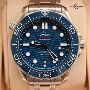 Omega Seamaster 300M Diver Blue Dial 42mm 210.30.42.20.003.001 2020 BOXES/PAPERS