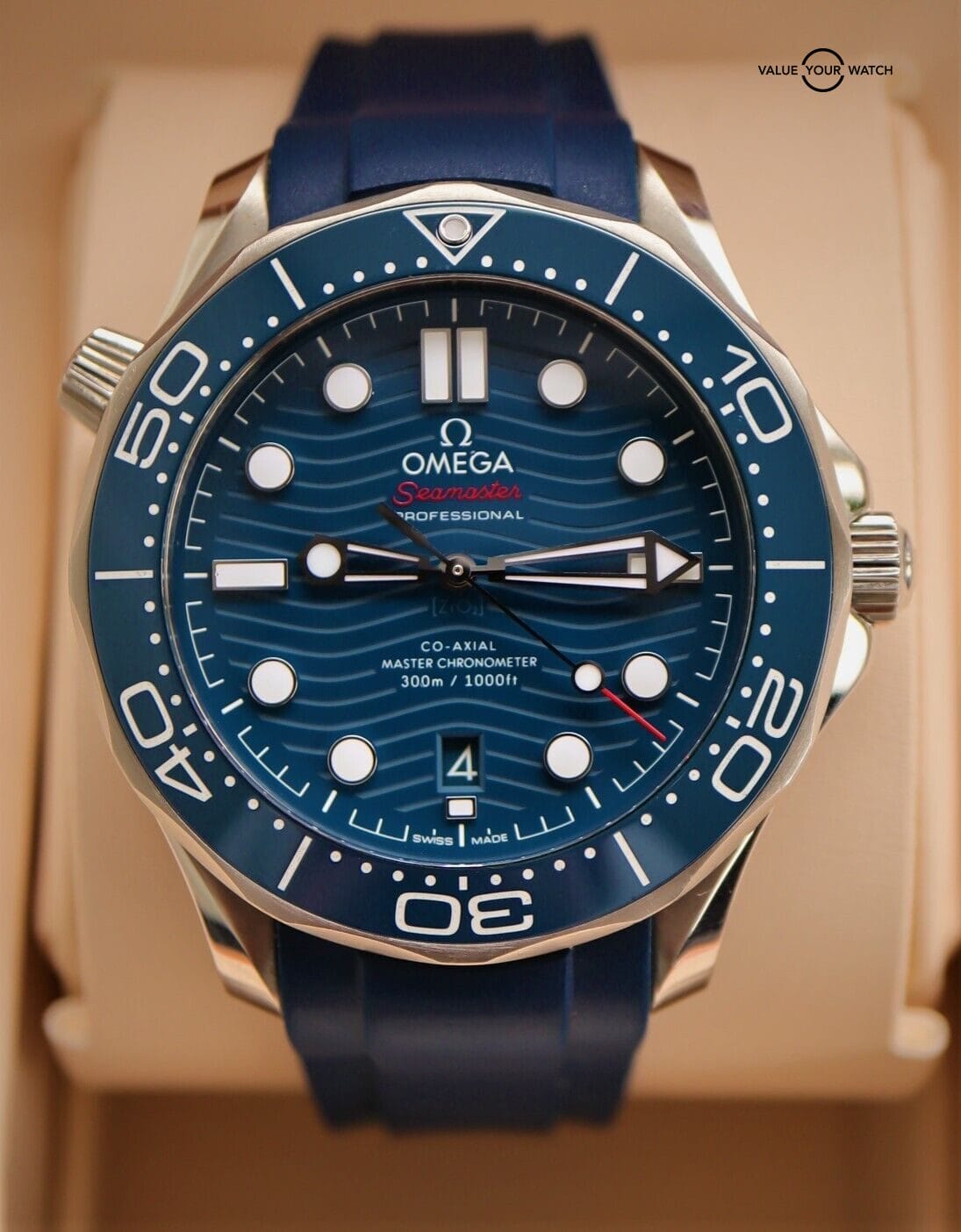 Omega Seamaster 300M Diver Blue Dial 42mm 210.30.42.20.003.001 2020 BOXES/PAPERS - Image 4