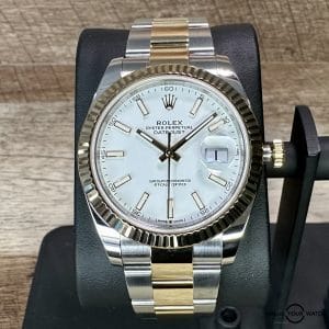 Financing Available! Rolex two tone Datejust 126333 41mm Yellow Gold 2021 complete set
