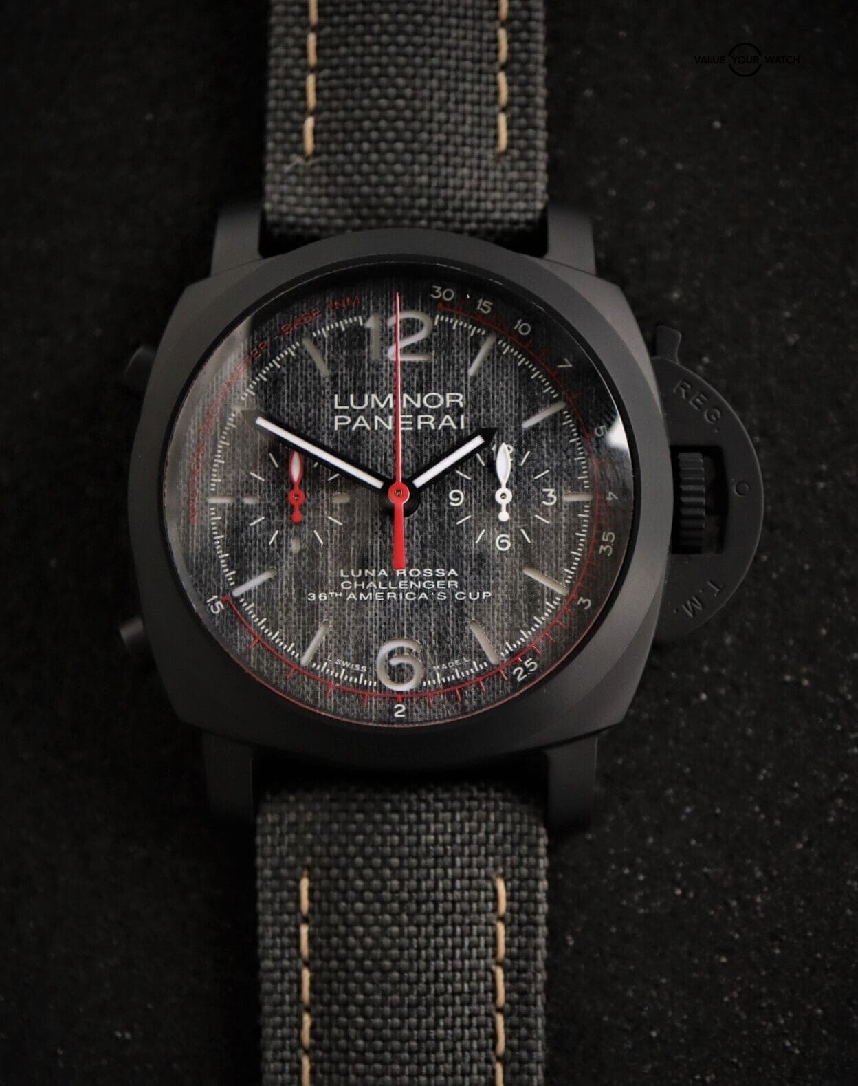 Panerai Luminor Luna Rossa Chrono Flyback 44mm PAM01037 2019 BOXES/PAPERS