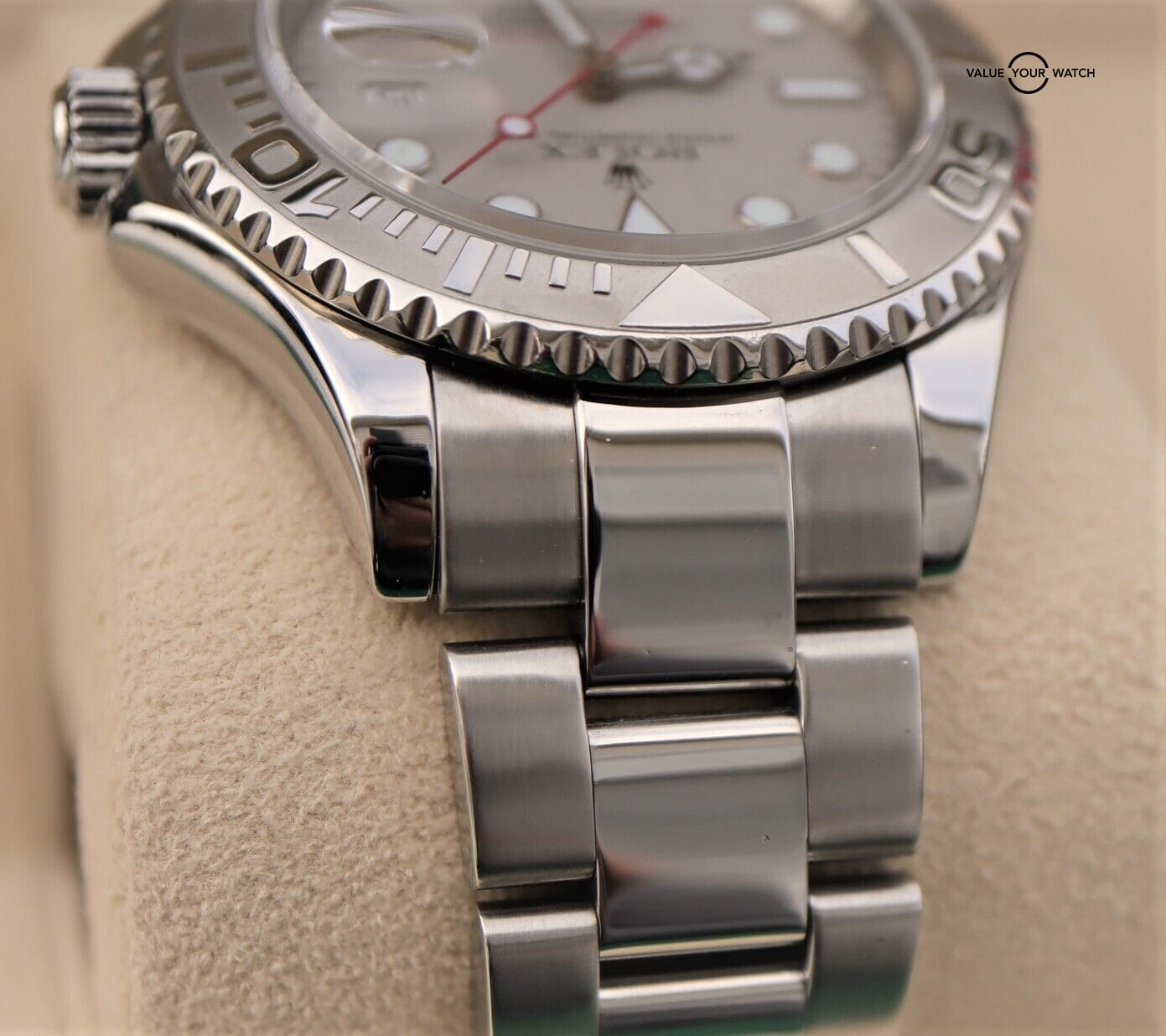 Rolex Yacht-Master 16622 40mm Stainless Steel Platinum Bezel - Image 13