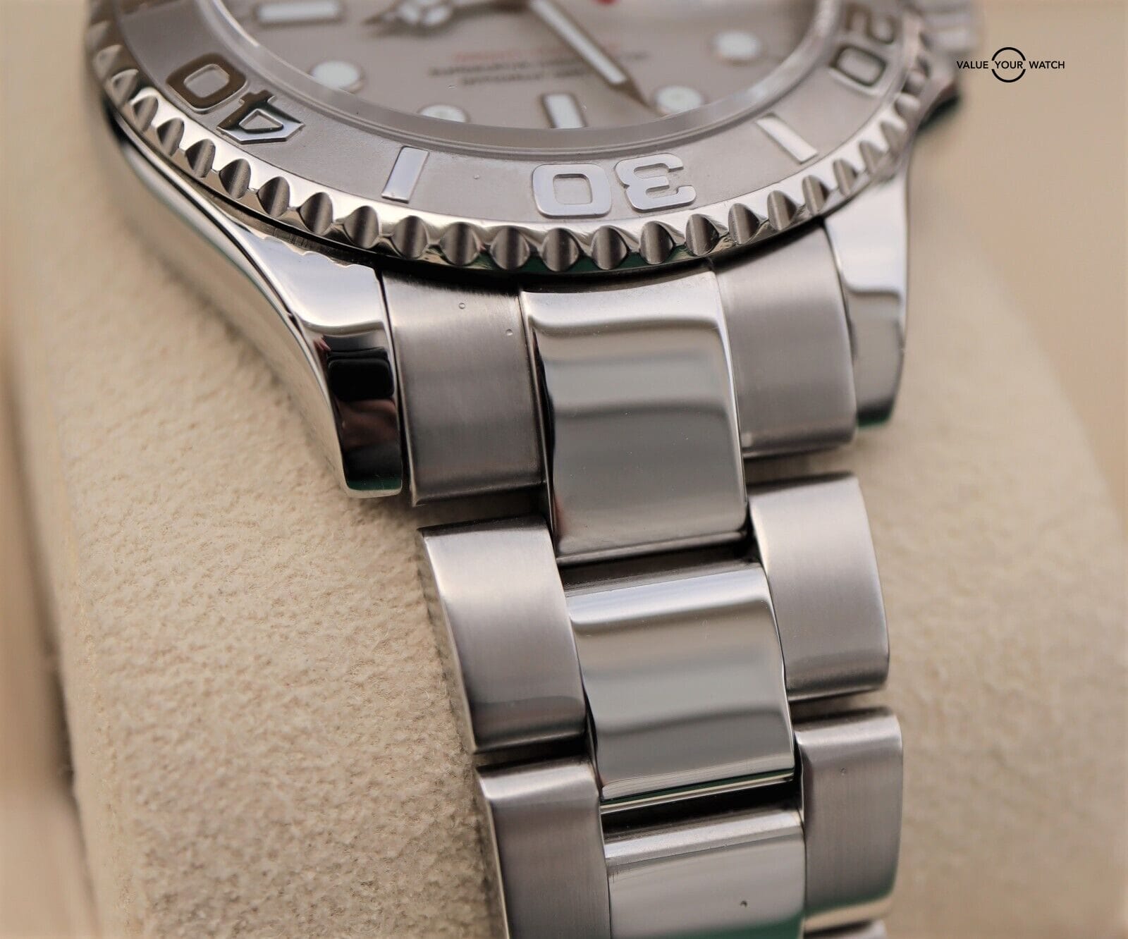 Rolex Yacht-Master 16622 40mm Stainless Steel Platinum Bezel - Image 14