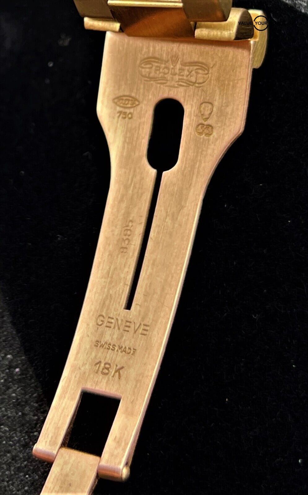 Rolex President Day-Date 18038 36mm 18K Yellow Gold Black Pyramid Dial! - Image 5